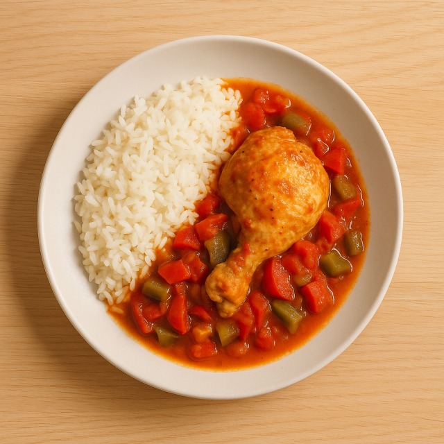 Basque chicken with rice